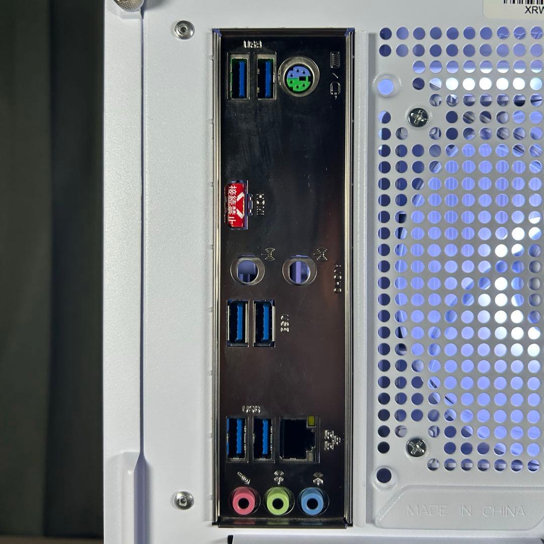 超高性能 白 ゲーミングPC RTX3080ti メモリ32GB SSD1TB
