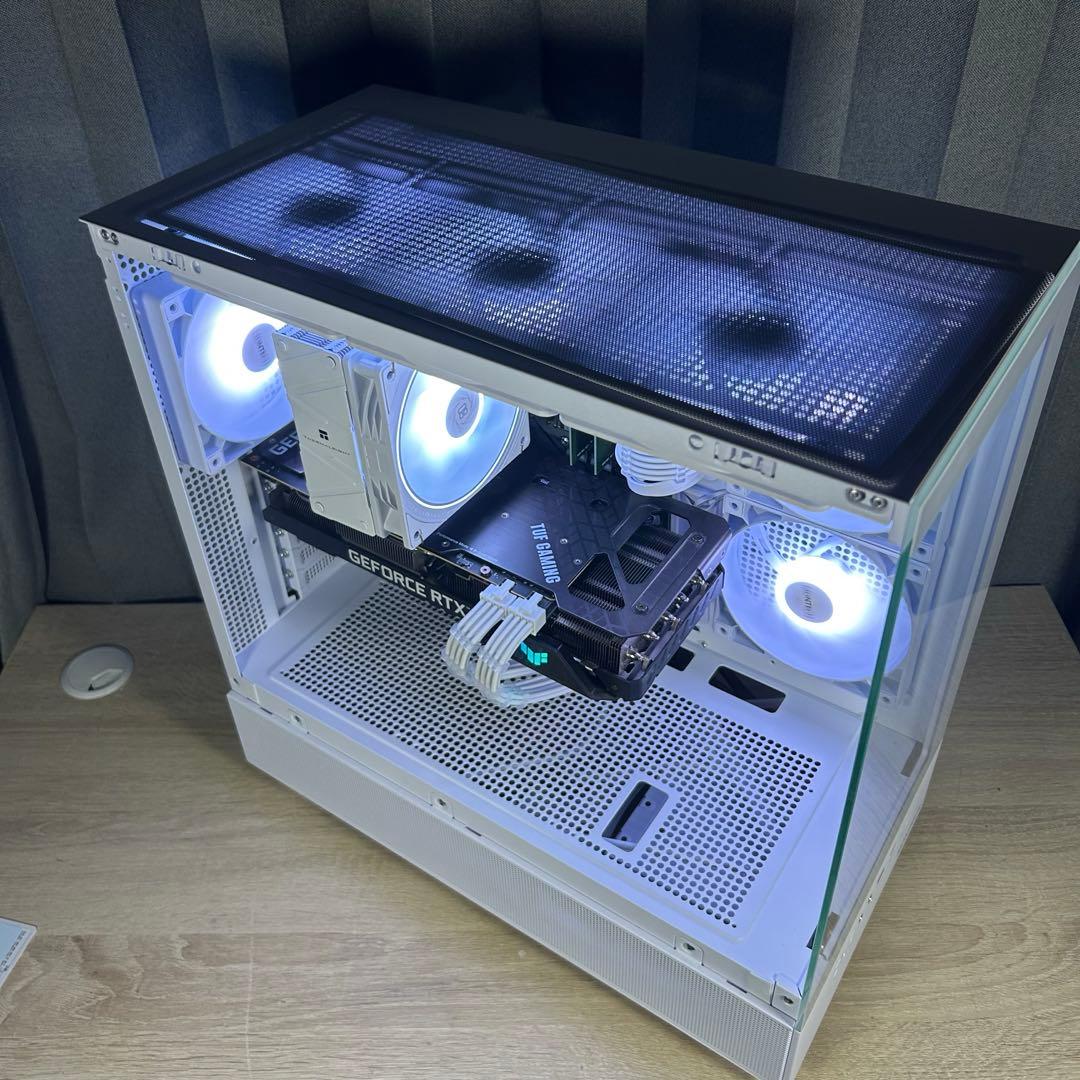 超高性能 白 ゲーミングPC RTX3080ti メモリ32GB SSD1TB