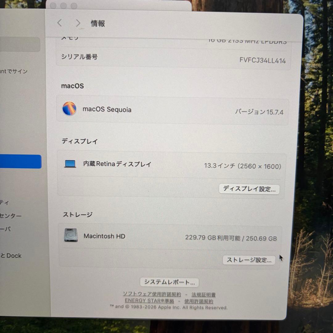 【バッテリー良】MacBook Pro 2019/13in/256GB/16GB