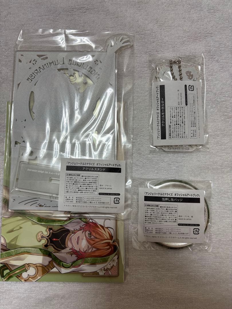 アンジェリークルミナライズ オフィシャルアートブック ティームストア豪華版
