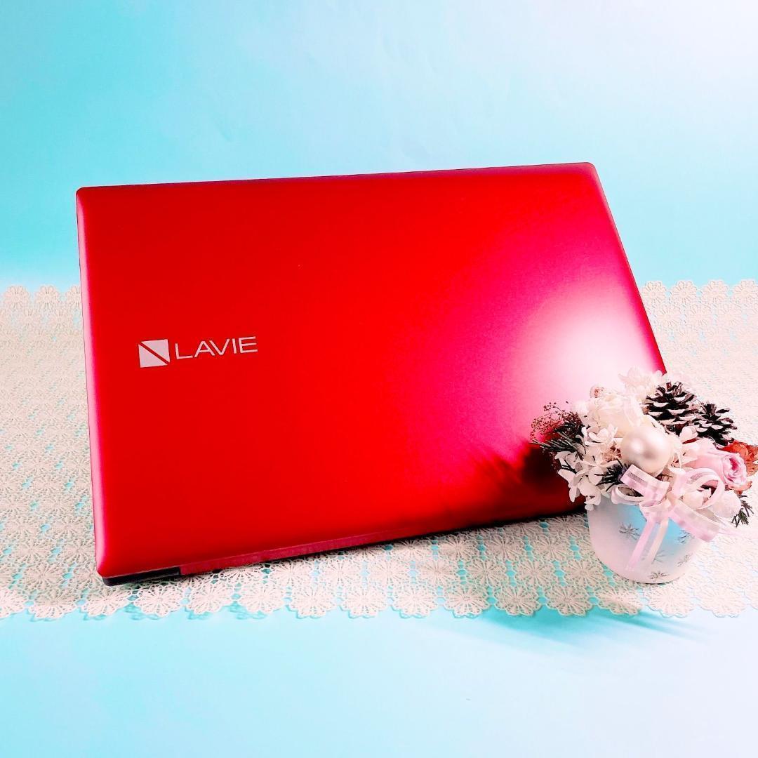 Windows11✨️大容量1TB✨️Corei7✨️薄型ノートパソコンSSDカメラ赤