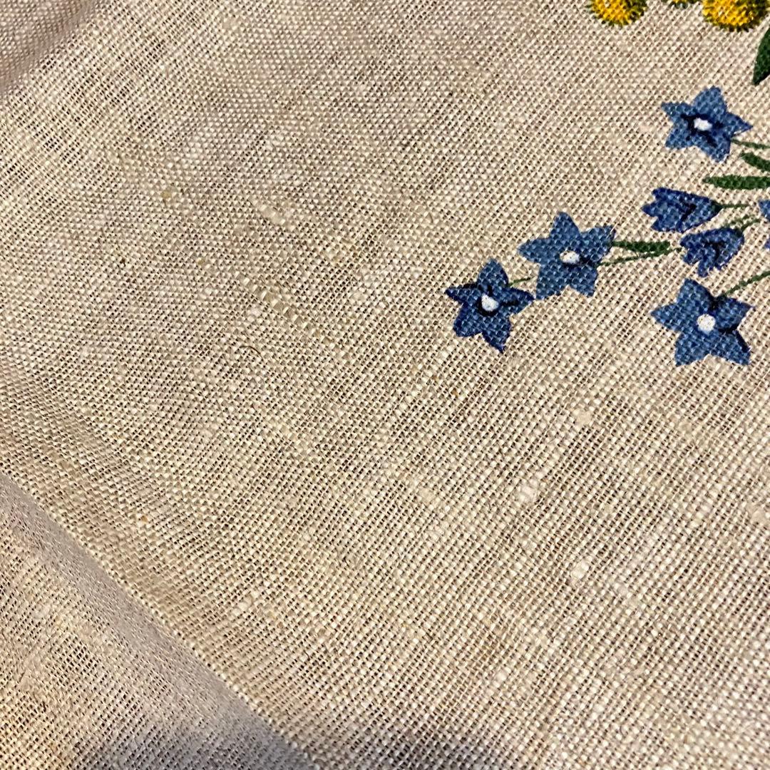 ポーランド製 リネン生地 テーブルクロス