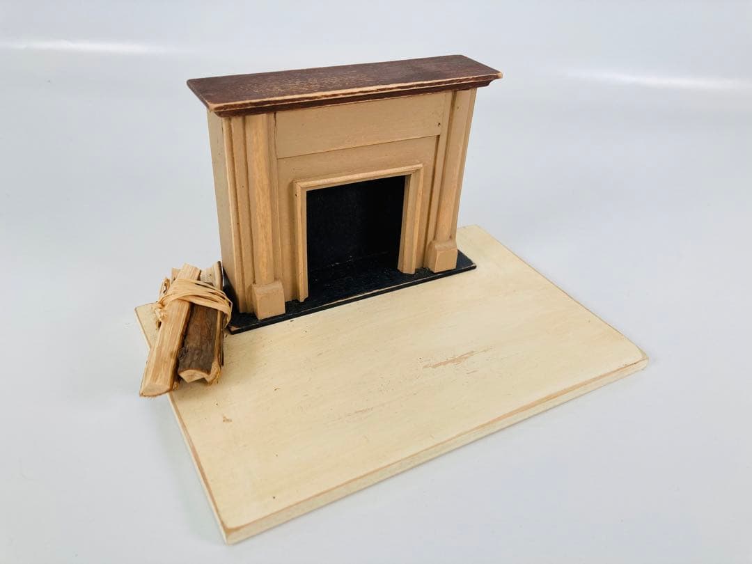 羊毛フェルト　ラブラドール　暖炉セット　美品　ハンドメイド