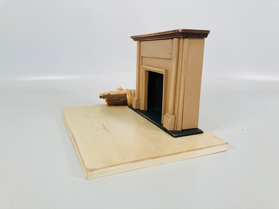 羊毛フェルト　ラブラドール　暖炉セット　美品　ハンドメイド