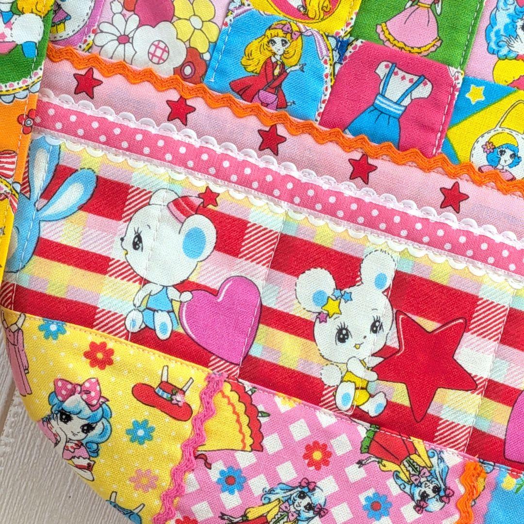 ❤おとめちっくパーティー❤ショルダー紐付き❤トートバッグ❤