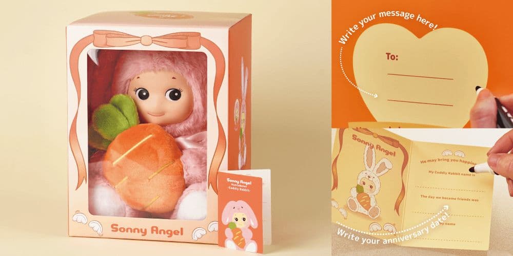 Sonny Angel Plush Collection【うさぎ/ピンク】