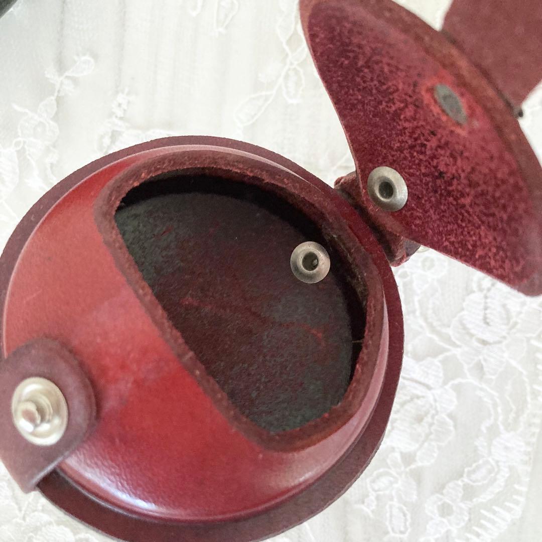 ◆新品/未使用 ドイツ製 本革 ケース フック付き ドイツ職人 手作り