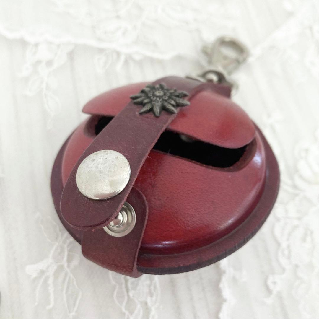 ◆新品/未使用 ドイツ製 本革 ケース フック付き ドイツ職人 手作り