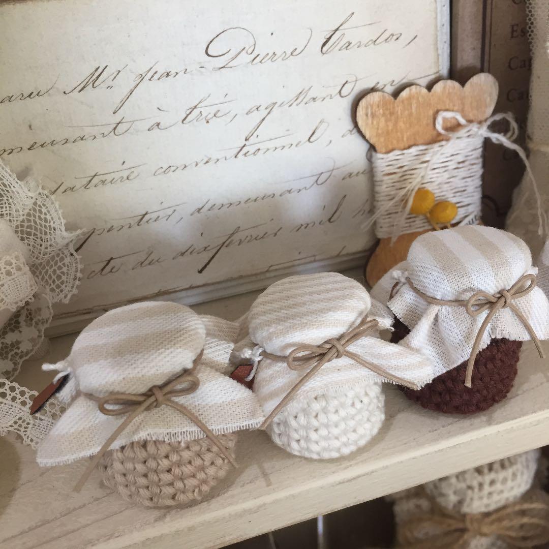 済　395 【ヒロちゃん専用】ジャム瓶風3点セット♡