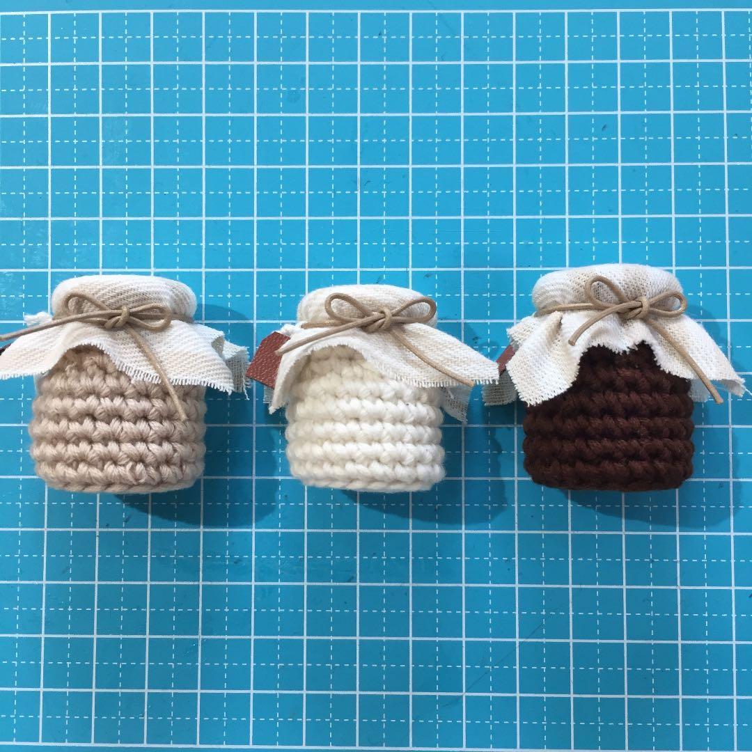 済　395 【ヒロちゃん専用】ジャム瓶風3点セット♡