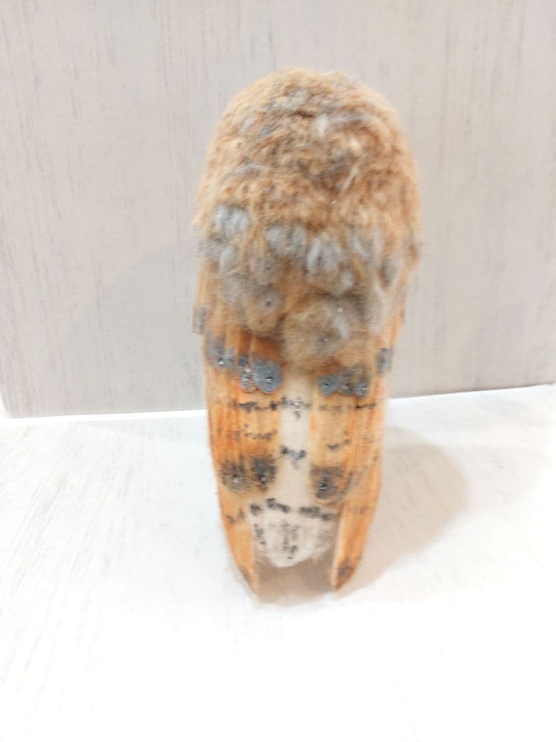 羊毛フェルト　メンフクロウ