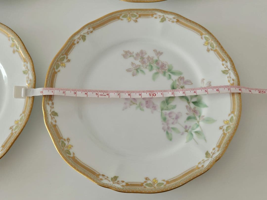 ノリタケ 18cm プレート ケーキ皿 4枚 ガラコンテッサ Noritake