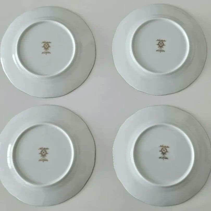 ノリタケ 18cm プレート ケーキ皿 4枚 ガラコンテッサ Noritake