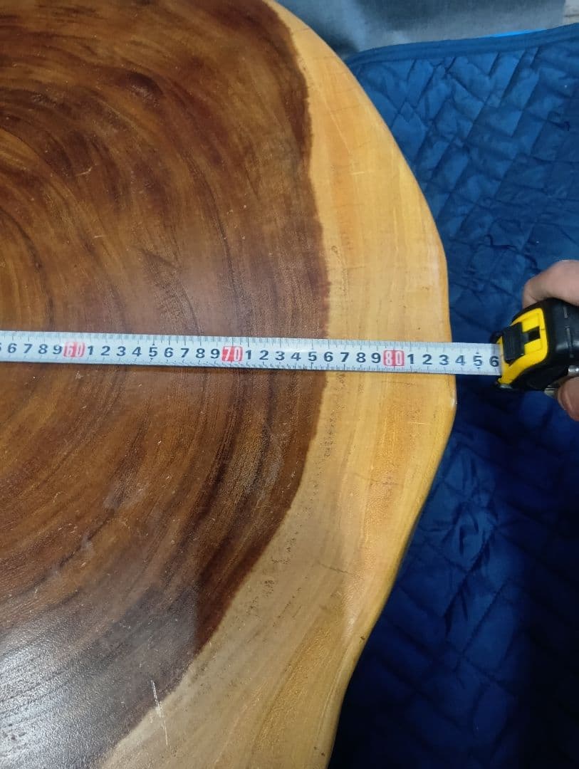 ★高級レア！【モンキーポッド】 輪切り 一枚板テーブル ローテーブル 座卓