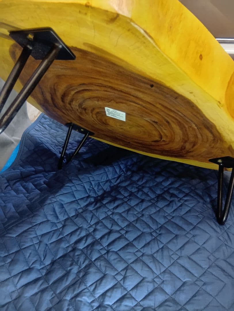 ★高級レア！【モンキーポッド】 輪切り 一枚板テーブル ローテーブル 座卓