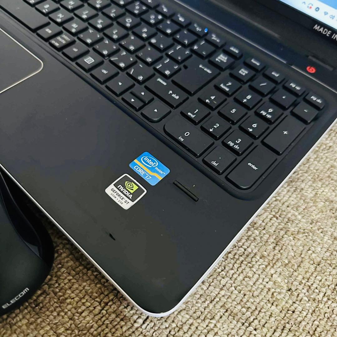 S151 HPノートパソコン i7メモリ8G高速 WEBカメラWindows11