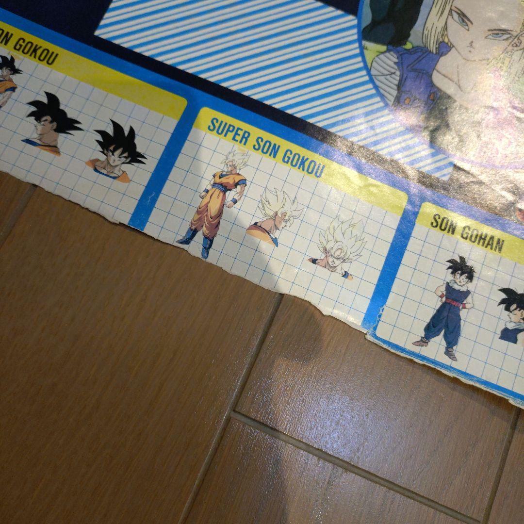 希少　ドラゴンボールデスクマットのポスター　コイズミ学習机　KOIZUMI