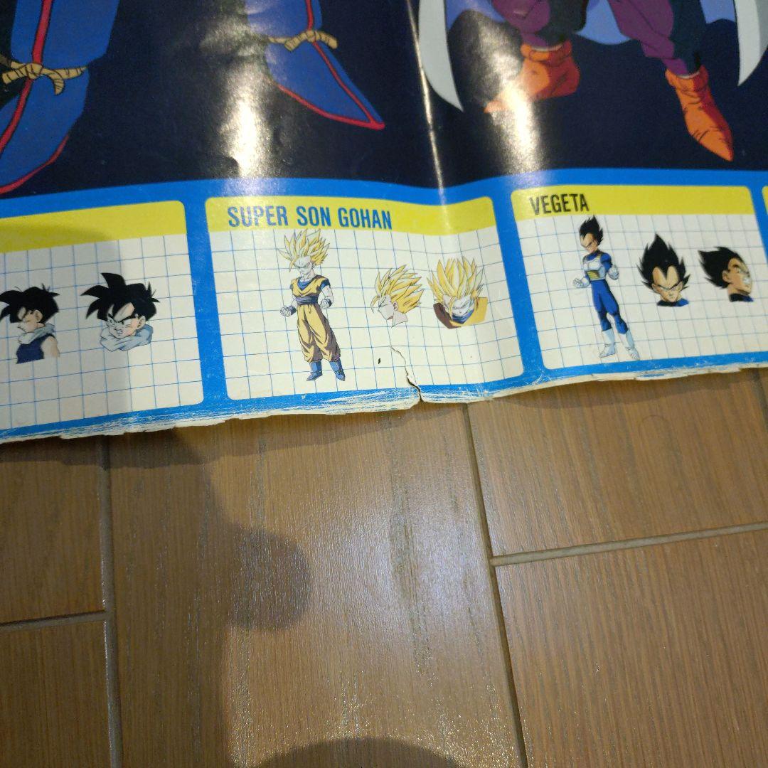 希少　ドラゴンボールデスクマットのポスター　コイズミ学習机　KOIZUMI