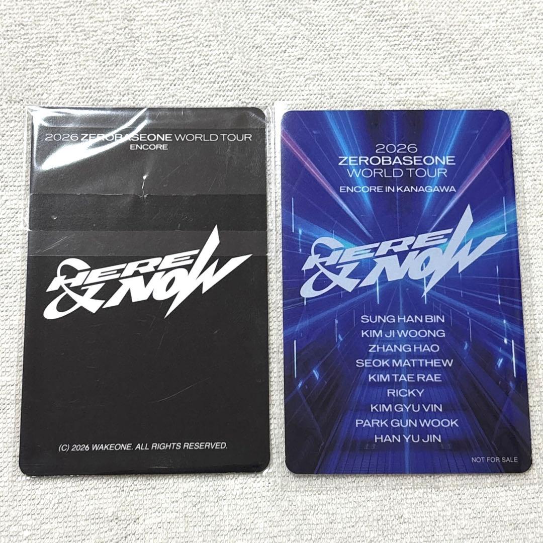 here&now アンコン　ハンビン　会場限定　CD 7000円　特典　トレカ