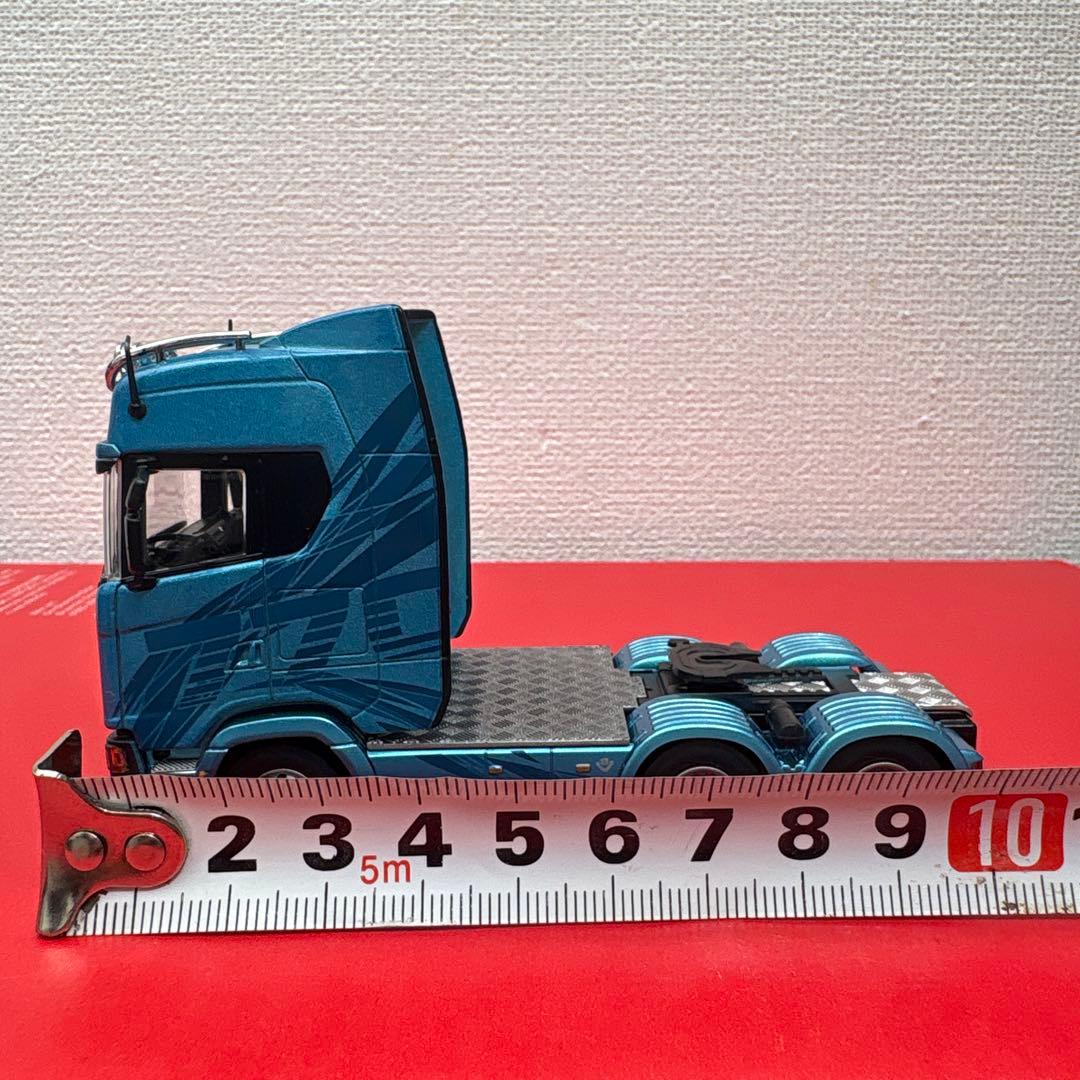 スカニア 770S ミニカー 1/64 （2デフ　ダブル引きタイプ）