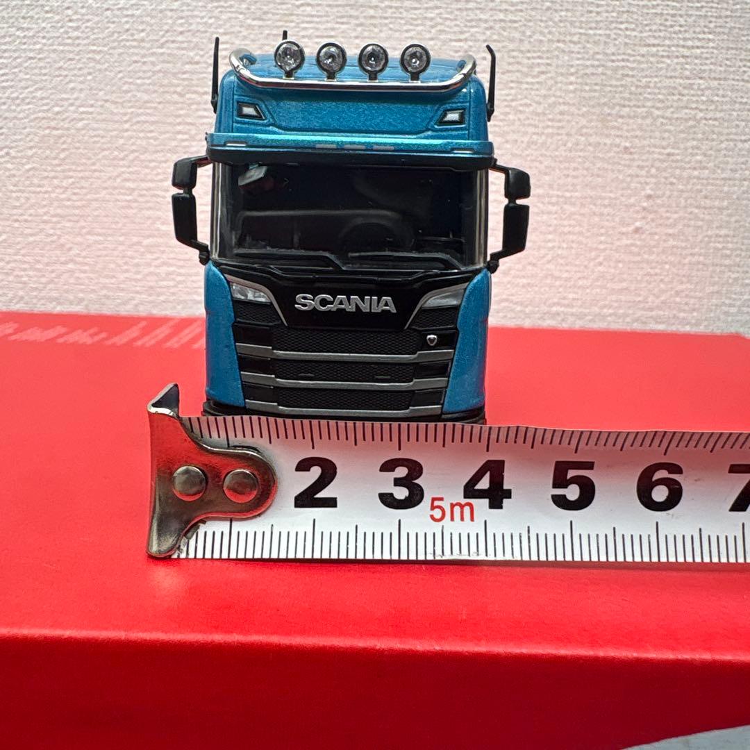 スカニア 770S ミニカー 1/64 （2デフ　ダブル引きタイプ）