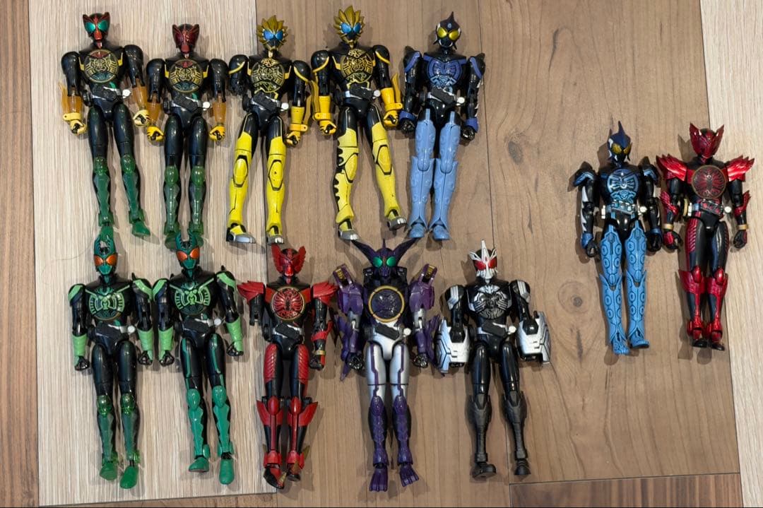 仮面ライダーフィギュアまとめ売り