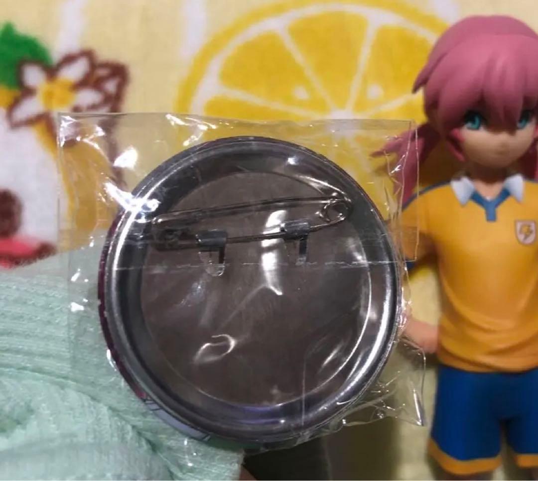 イナズマイレブンGO 霧野蘭丸　フィギュア　缶バッチ付き　レジェンドプレーヤー