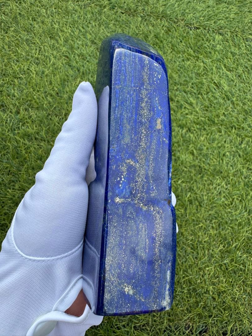 大型 ラピスラズリ 高品質 アフガニスタン産 鑑賞石 天然石 原石 鉱物 青石