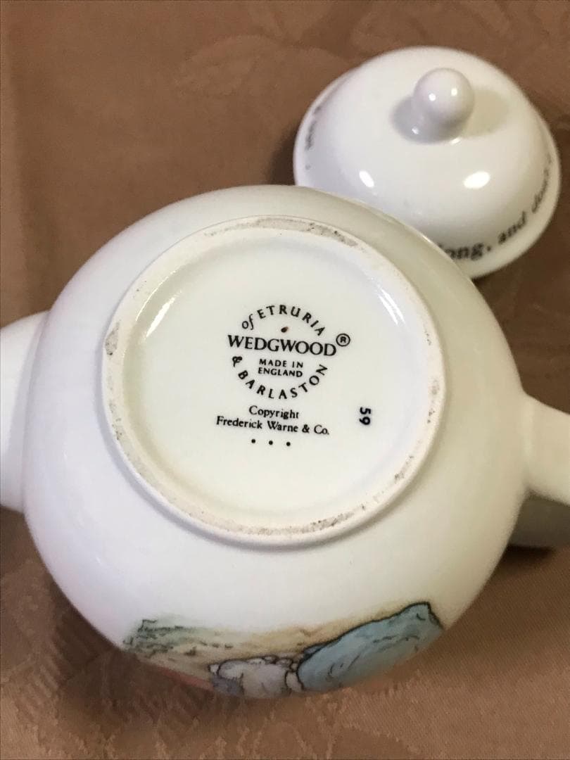 廃盤）　ウエッジウッド　ピーターラビット　食器6点セット