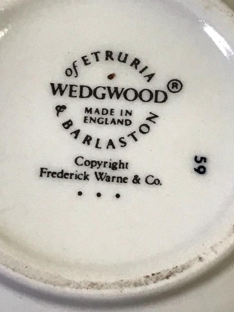 廃盤）　ウエッジウッド　ピーターラビット　食器6点セット