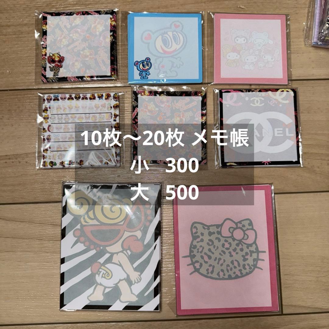 ヒスミニ 雑貨 メモ帳 ヘアピン 靴下 ワッペン