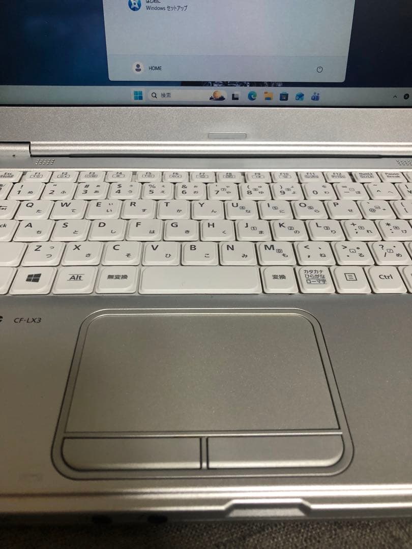 バッテリー100％【良品】Let's note CF-LX3 SSD 大画面 ①