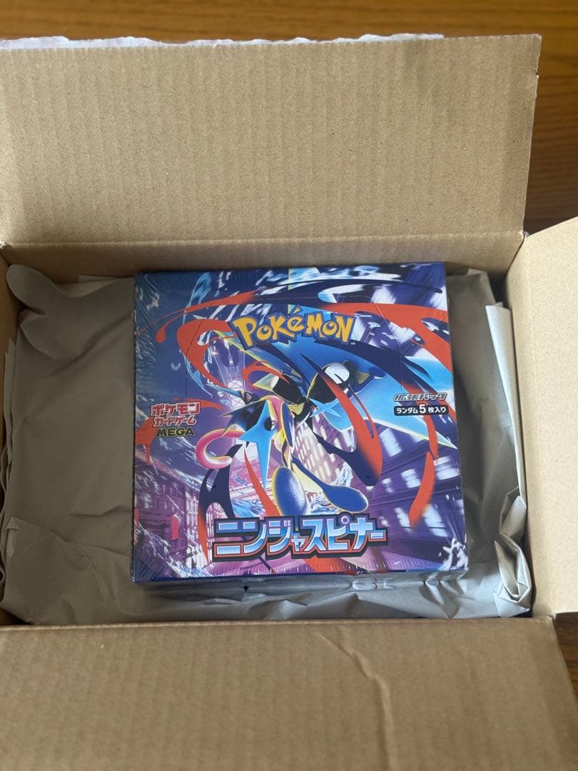 【新品】ポケモンカードゲームニンジャスピナーボックス