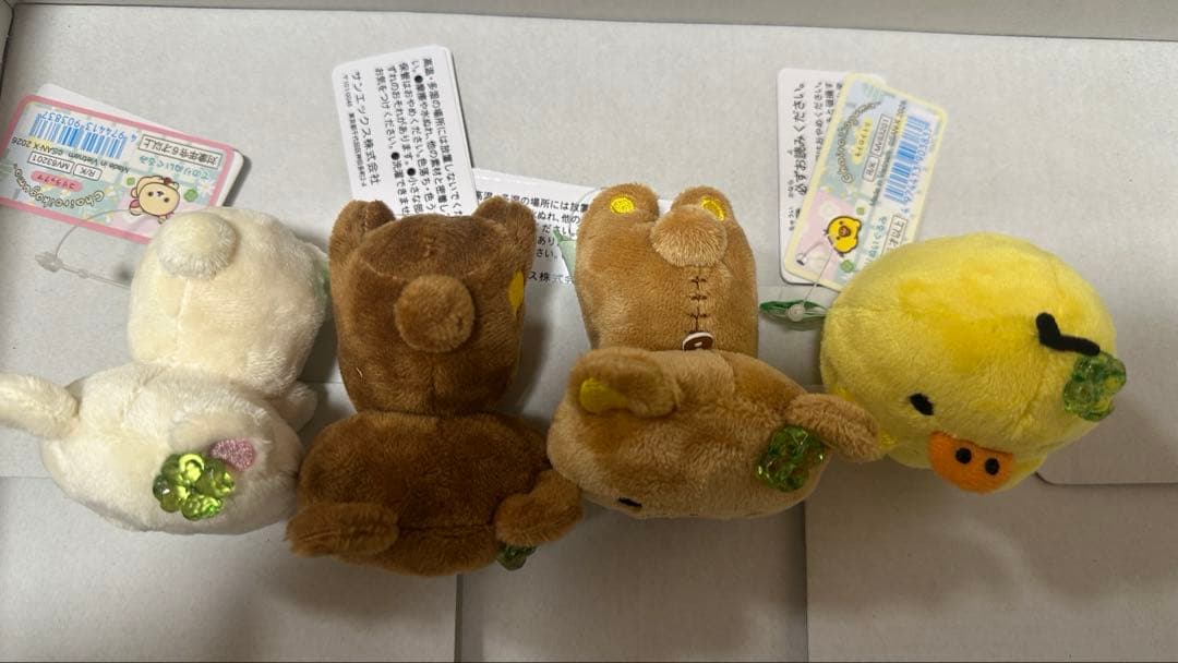 リラックマ てのりぬいぐるみ 4点