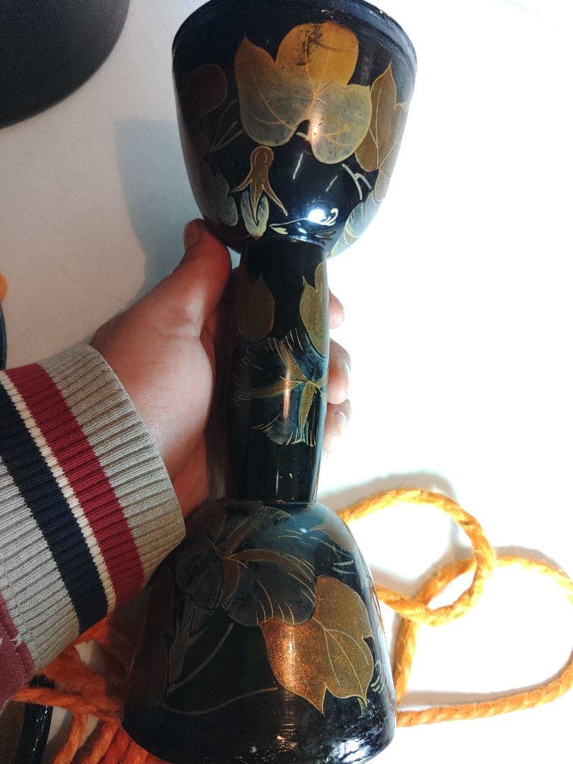 時代物☆ 鼓太鼓 堤太鼓 金蒔絵 和楽器 打楽器 芸者 舞妓