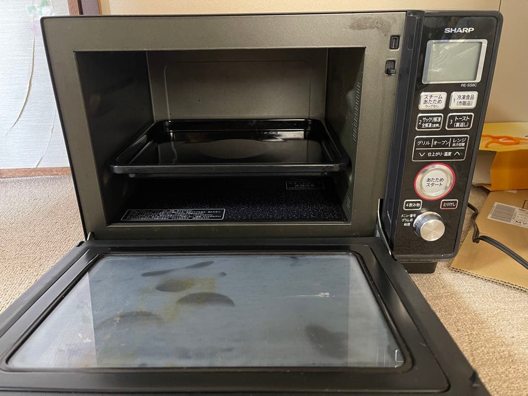 SHARP オーブンレンジ RE-SS8C-B（2018年製）