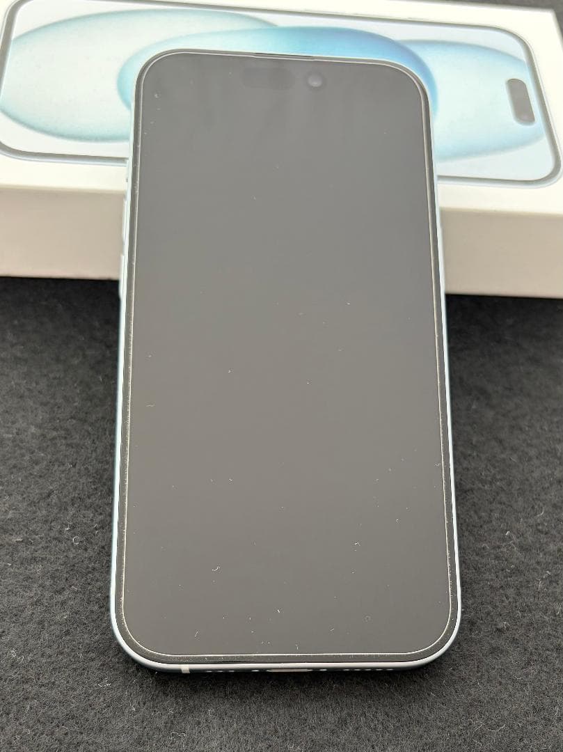 【Apple】iPhone15 ブルー バッテリー98%