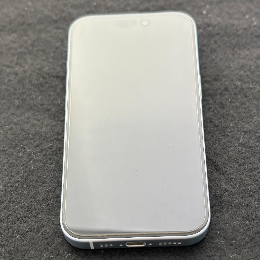 【Apple】iPhone15 ブルー バッテリー98%