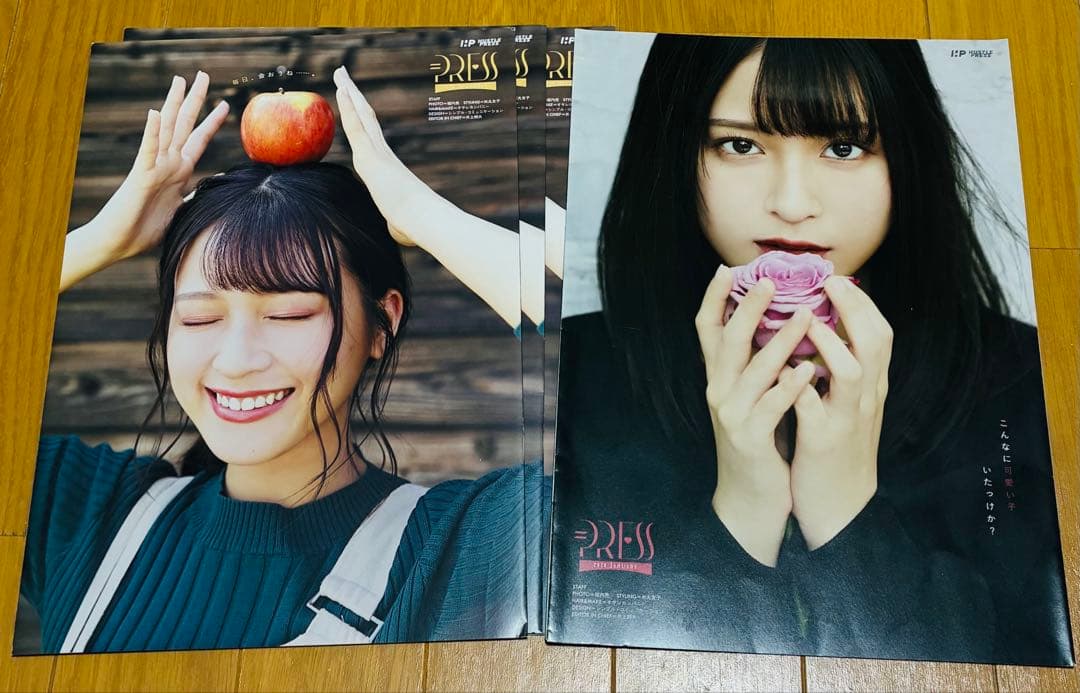イコラブ 佐々木舞香 野口衣織 齊藤なぎさ ＝PRESS イコプレ 冊子