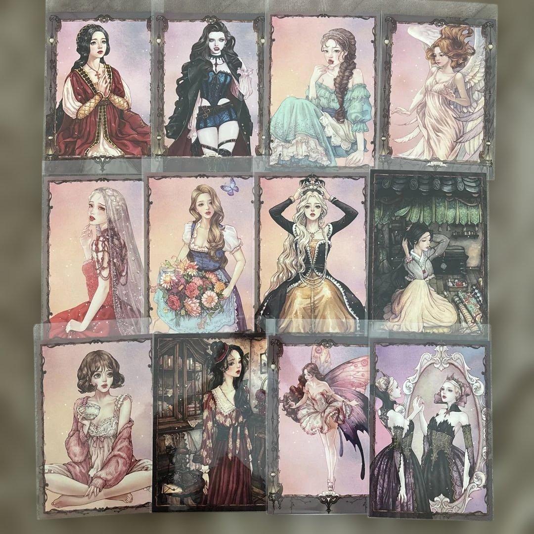 hwara様　イラストカード　まとめ売り　101枚