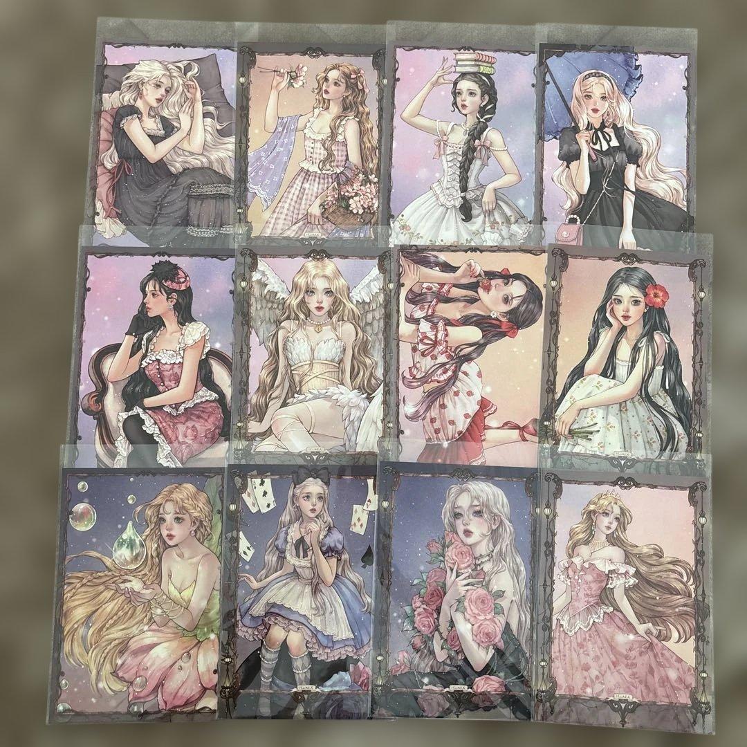 hwara様　イラストカード　まとめ売り　101枚