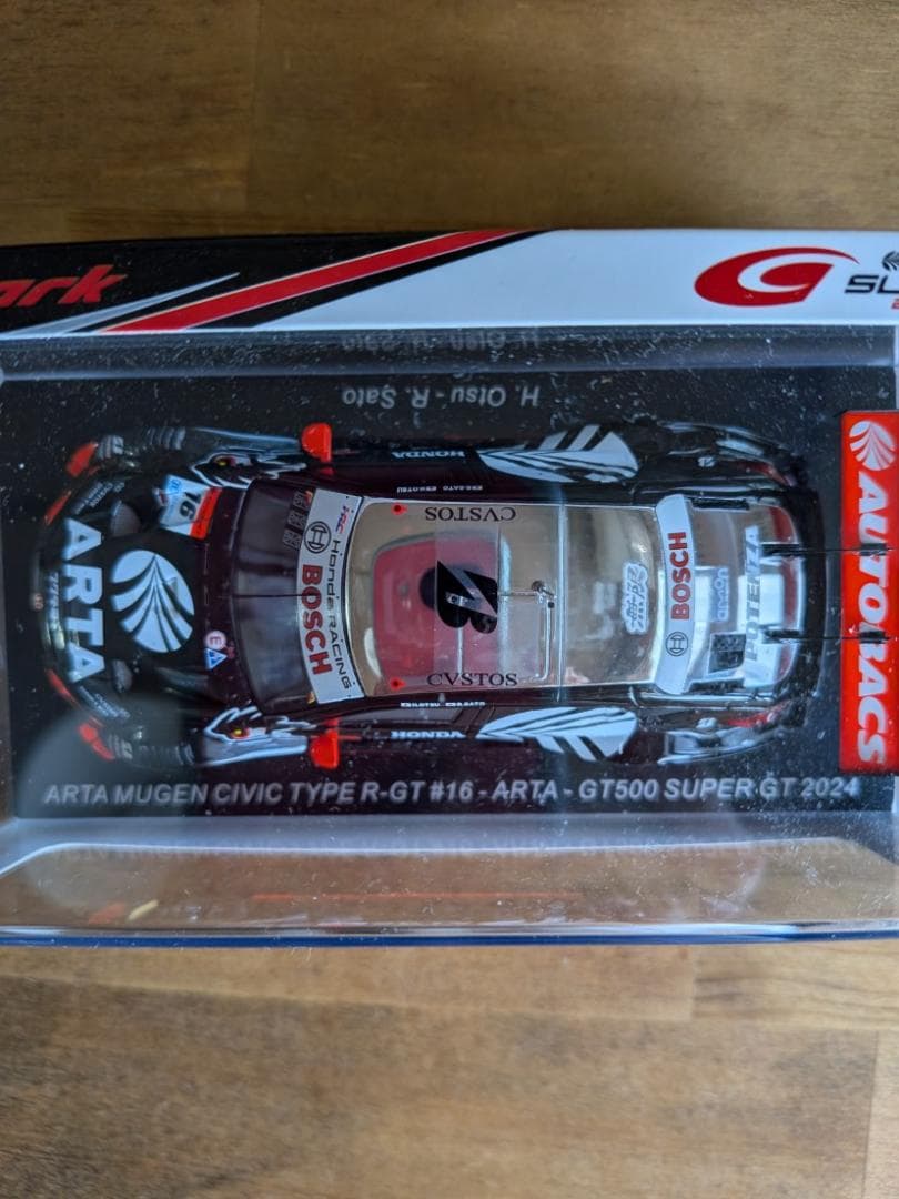 ミニカー spark ARTA MUGEN CIVIC TYPER-GT#16