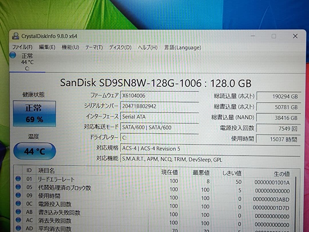 美品　HP Laptop 15s-fq0021TU　15.6型ノートパソコン