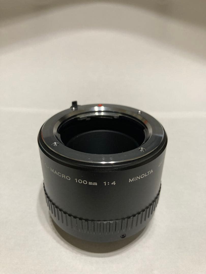MINOLTA MD MACRO 100mm F4 ＋専用等倍中間リング セット