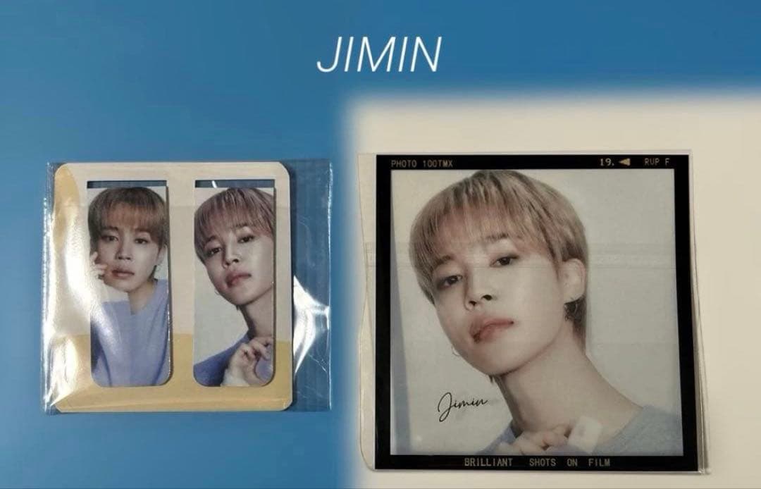 BTS JIMIN アクリルコースター・フィルムブックマーク
