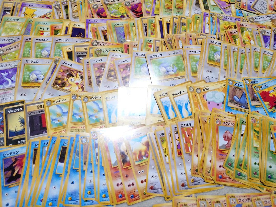 ポケモンカード　旧裏　ノーマル neo ゴースト　わるい　アンノーン　ニャース