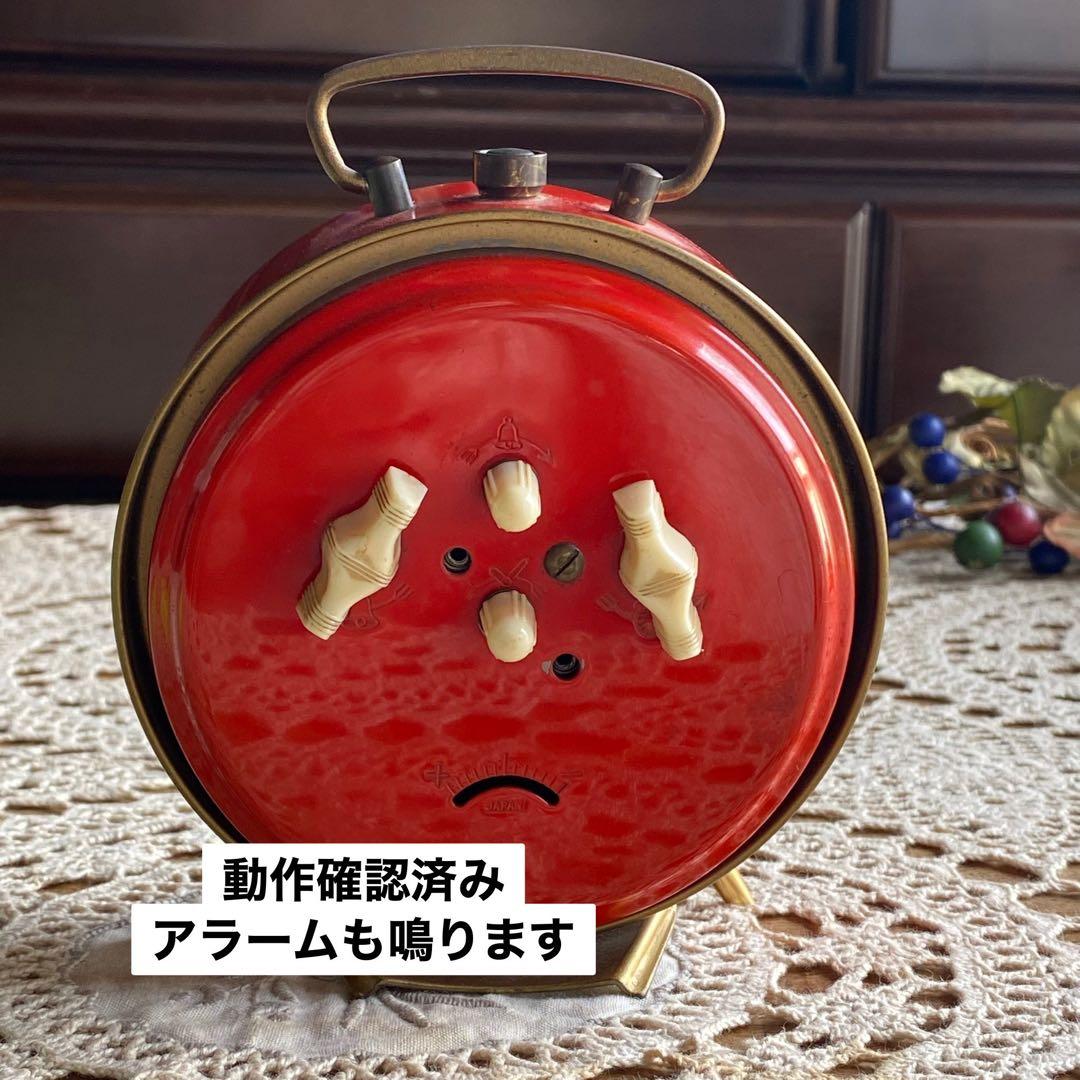 SEIKOCORONA 2 JEWELS ゼンマイ 置時計 インテリア