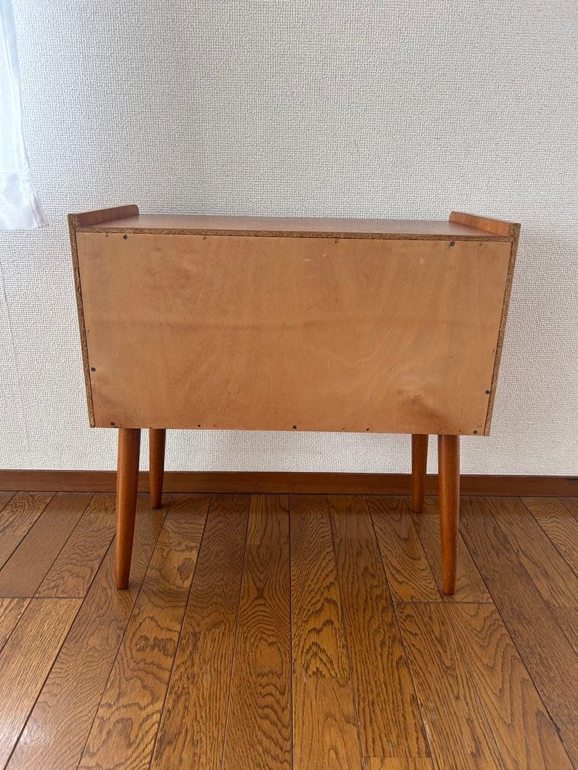 デンマーク北欧60年代ビンテージ キャビネット ソーイングテーブルワゴン