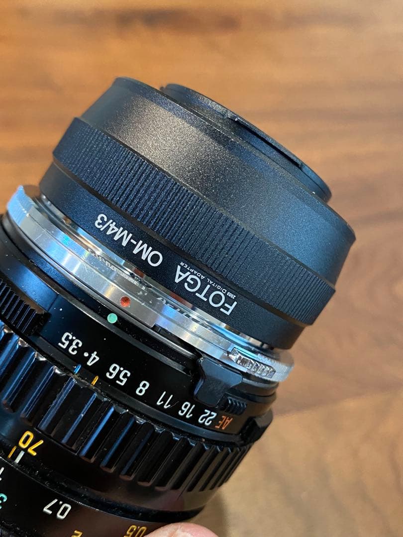 LUMIX G1 ミラーレス一眼　オリンパスアダプタ　タムロン　28-70マクロ