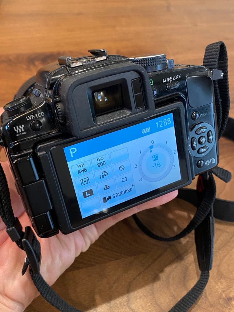 LUMIX G1 ミラーレス一眼　オリンパスアダプタ　タムロン　28-70マクロ